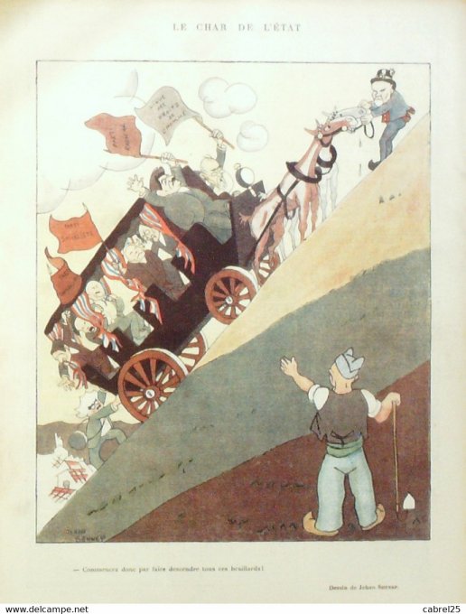 Le Rire 1923 n°209 Sennep Guillaume Falké Nob Bogislas Laborde Prat Boris