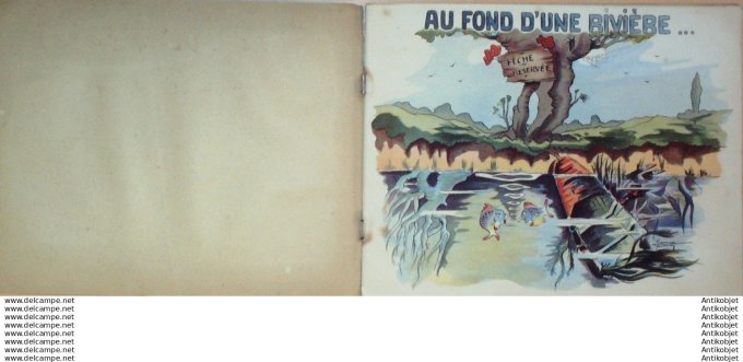 Au fond d'une riviere (Parent - Garnier) Eo 1924