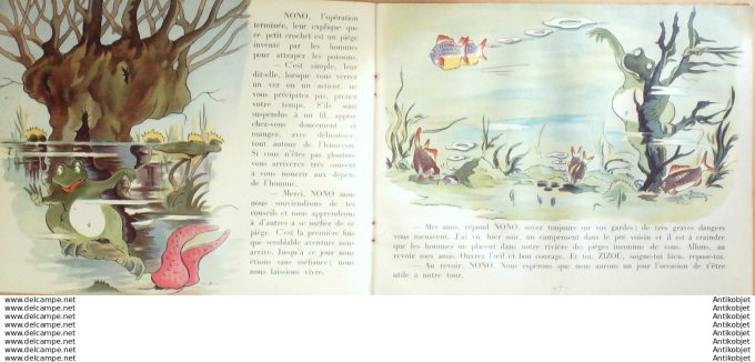 Au fond d'une riviere (Parent - Garnier) Eo 1924