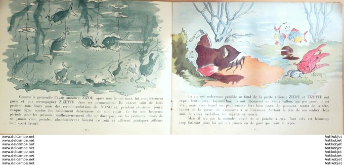 Au fond d'une riviere (Parent - Garnier) Eo 1924