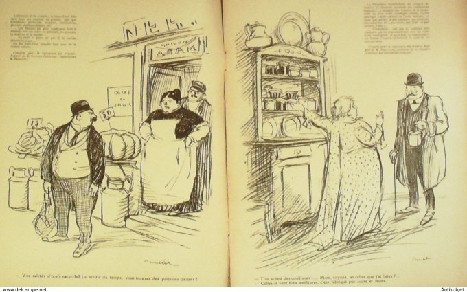 L'Assiette au beurre 1909 n°447 Les Fraudes Bernard Edouard