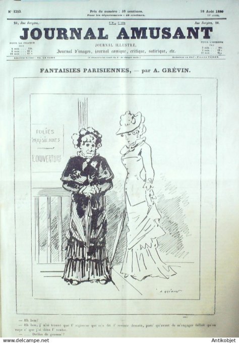 Mode illustree  1871 Lot de 10 journaux