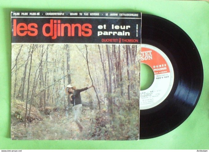 Les Djinns 45T EP Pilou pilou pilou-hé 1962