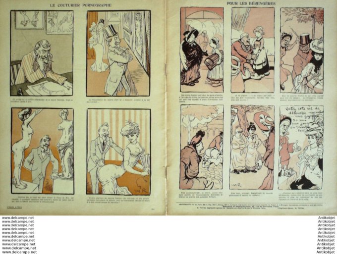 L'Assiette au beurre 1906 # 259 Images morales Radiguet