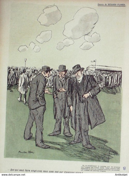 L'Assiette au beurre 1907 n°307 Les Jeux Kirchner Ostoya Wagner