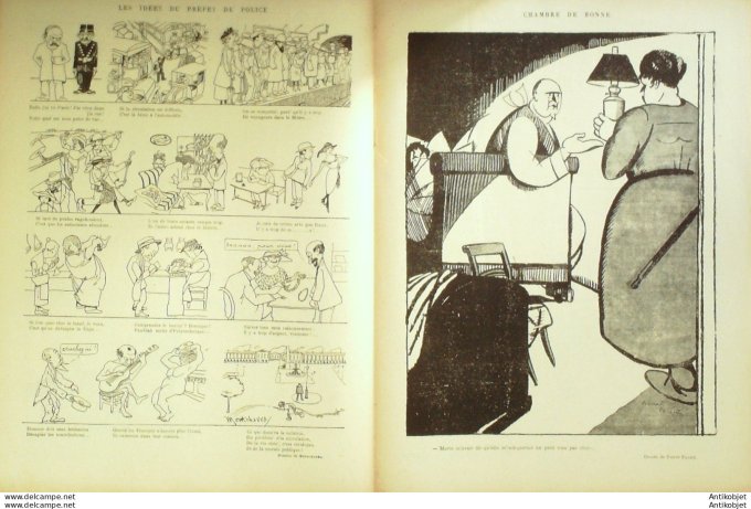 Le Rire 1921-07-23 # 129 Journal humoristique Ed.Originale Chambre de bonne