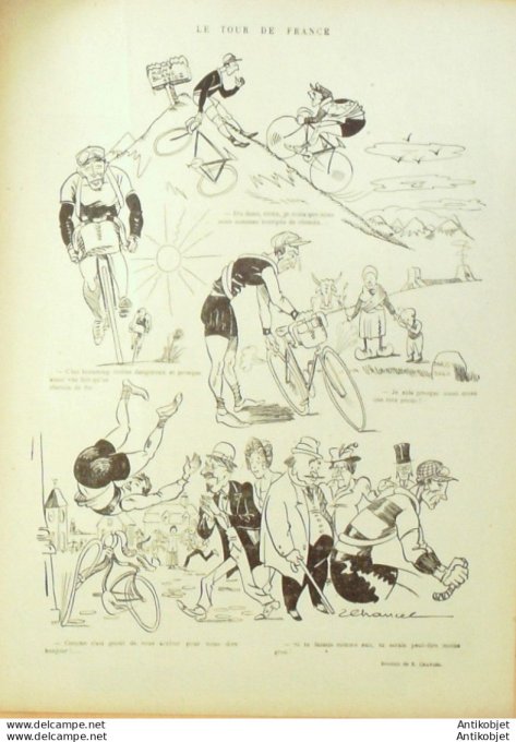 Le Rire 1921-07-23 # 129 Journal humoristique Ed.Originale Chambre de bonne