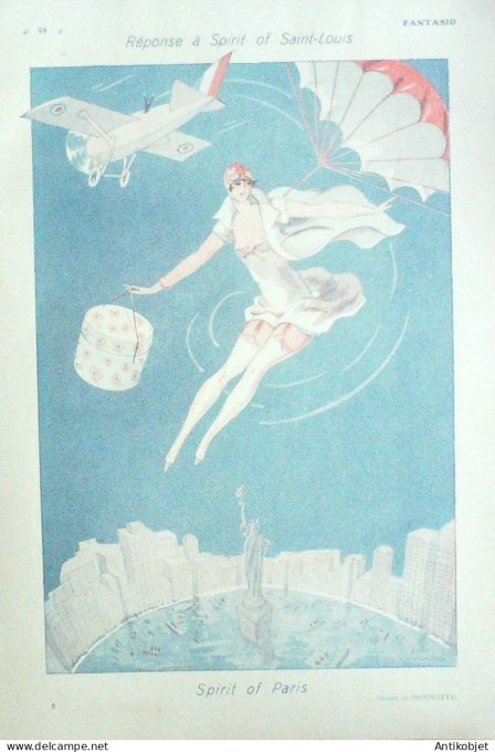 Fantasio 493 1927 Droit Bonnotte Bernard Carre Giffey Brule