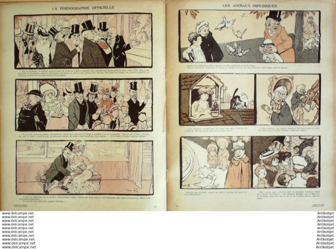 L'Assiette au beurre 1906 # 259 Images morales Radiguet