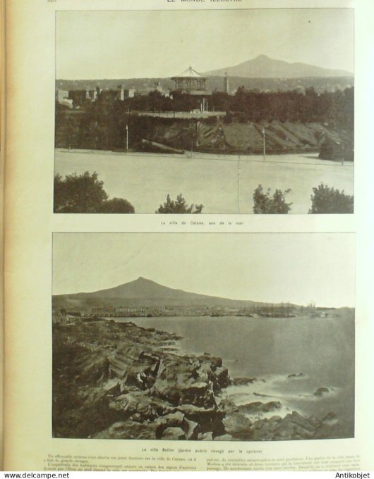 Le Monde illustré 1902 n°2375 Bagnères (31) Siam Bangkok Malaisie Kelantan Arleux (59) Bulgarie Chip