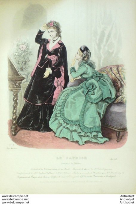 Le Caprice 1874 # 1012 (Maison Plumeul)
