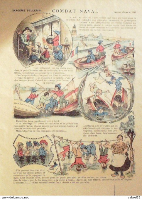 Combat Naval (Pellerin d'epinal) Zutna