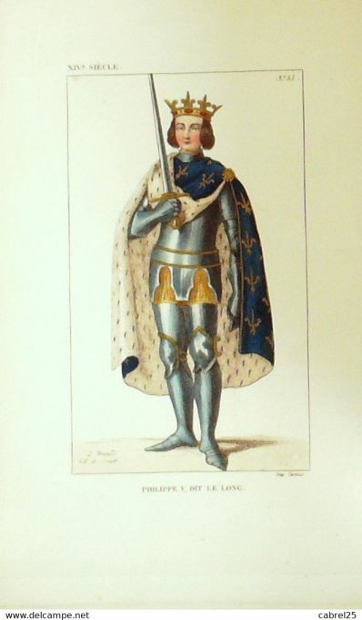 Philippe V Dit Le Long 14ème 1852