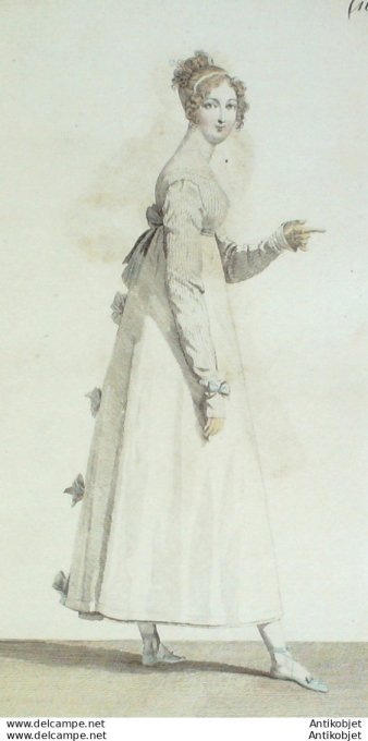Costume Parisien 1817 # 1669 Tablier  robe