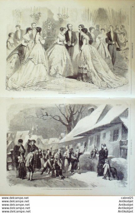 Le Monde illustré 1867 n°508 Allemagne Rois Harz Italie Ferrare Nanterre (92)