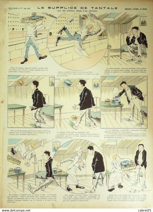 Le Supplice  de Tantale (Pellerin d'epinal)