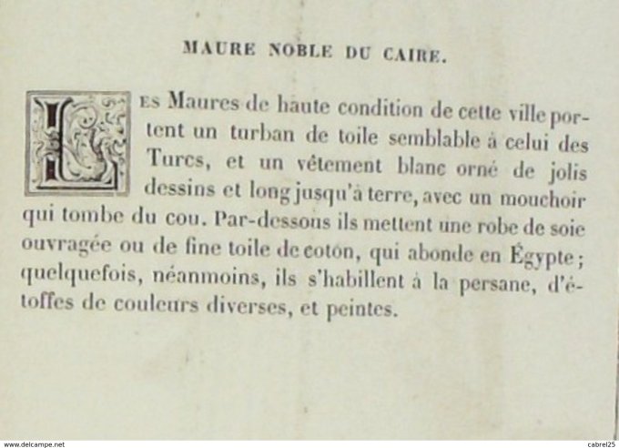 Egypte CAIRE MAURE noble 1859