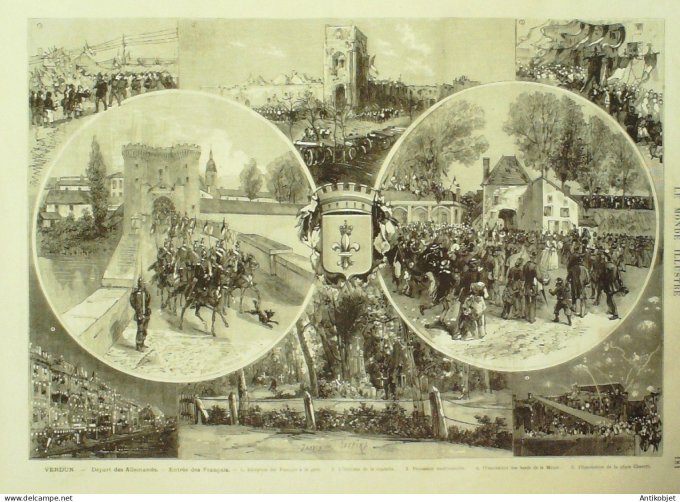 Le Monde illustré 1873 n°858 Verdun (55) Tibet Himalaya Kinchin-Junga Autriche Vienne