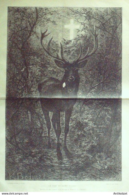 Le Monde illustré 1877 n°1073 Saint-Barthélemy (97) Gustavia Dagny (77)