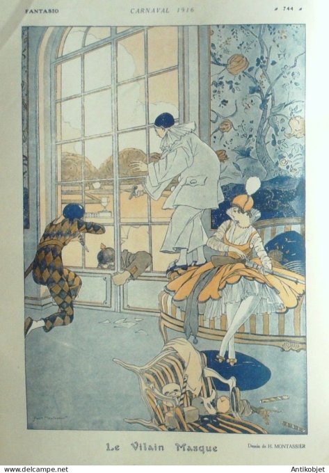 Fantasio 220 1916 Montassier Sesboue Brisgand Leroy Favrt Michel