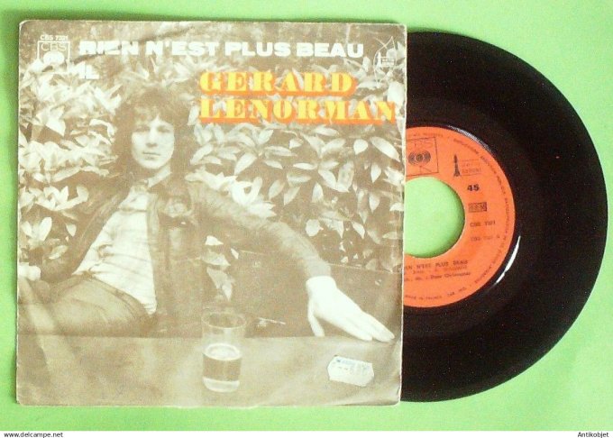 Lenorman Gérard 45T SP Rien n'est plus beau 1971
