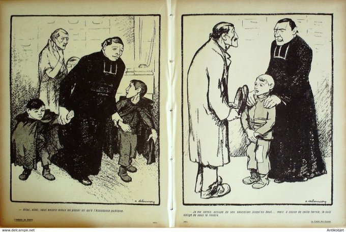 L'Assiette au beurre 1907 # 306 La traite des gosses Frapie Delannoy