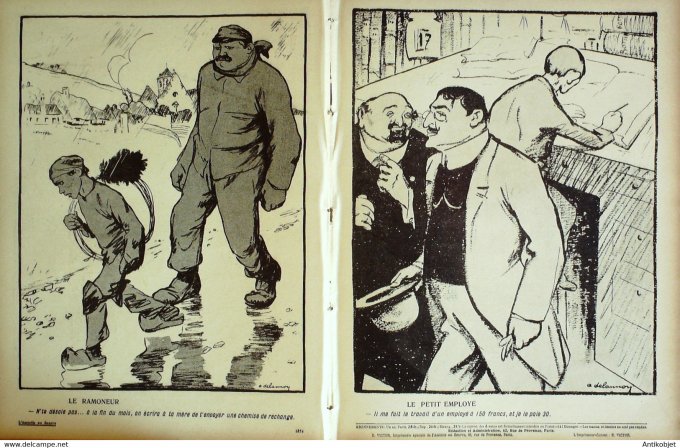 L'Assiette au beurre 1907 # 306 La traite des gosses Frapie Delannoy
