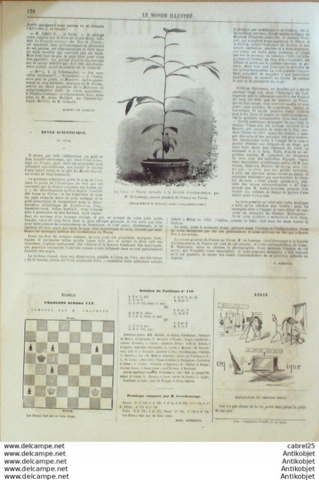 Le Monde illustré 1864 n°358 Danemark Danewerke Bustorf Lituanie Nowogrodeck Mont St Michel (50)