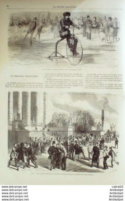 Le Monde illustré 1870 n°668 Creuzot (71) Le Conquet (29) Naufragés De La Gorgne Italie Rome Concile