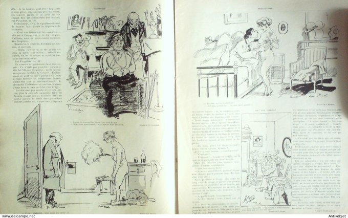 Le Rire 1913-12- 6 # 566 Journal humoristique Ed.Originale Suzette