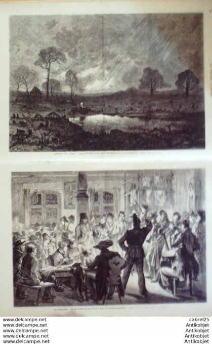 Le Monde illustré 1872 n°770 Russie St-Pétersbourg Bapaume (62) Espagne Cadix Talavera