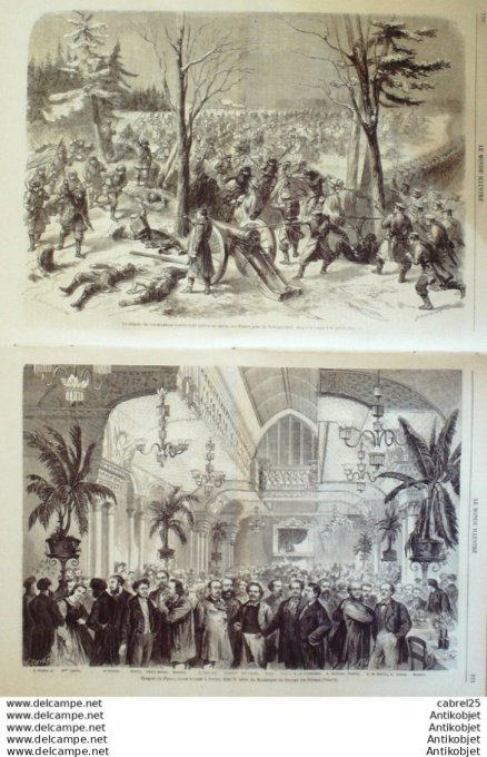 Le Monde illustré 1864 n°358 Danemark Danewerke Bustorf Lituanie Nowogrodeck Mont St Michel (50)