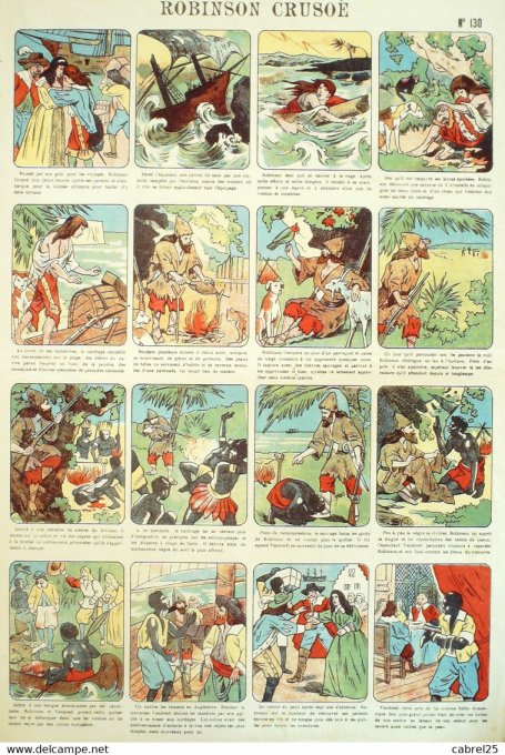 Robinson Crusoe (Pellerin d'epinal)