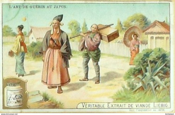 Chromo Liebig Sang  719 L'Art de guerir II (1903)