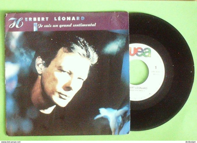 Léonard Herbert 45T SP Je suis un grand sentimental 1989