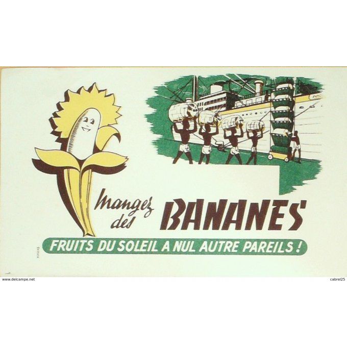Buvard Bananes