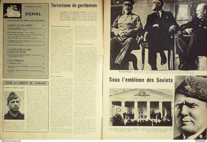 Revue Signal Ww2 1944 #  6