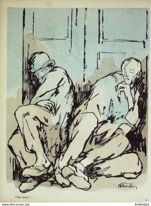 L'Assiette au beurre 1907 # 308 La mouise Naudin Bernard