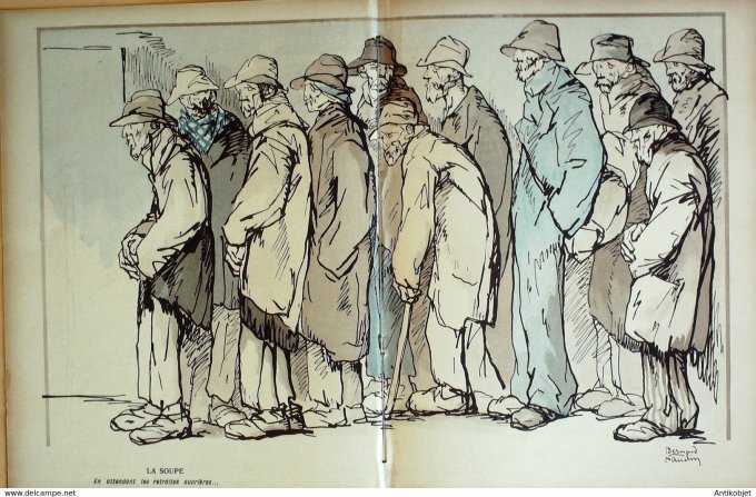 L'Assiette au beurre 1907 # 308 La mouise Naudin Bernard