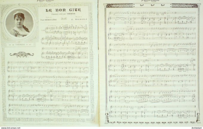 Paris qui chante 1905 n°154 Thérésa numéro Spécial