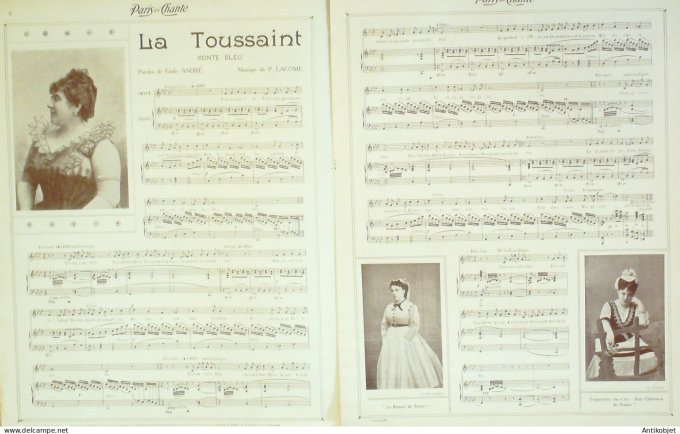 Paris qui chante 1905 n°154 Thérésa numéro Spécial