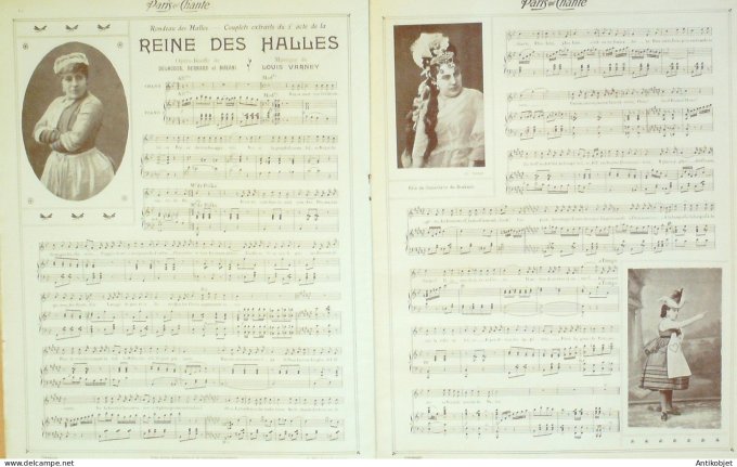 Paris qui chante 1905 n°154 Thérésa numéro Spécial