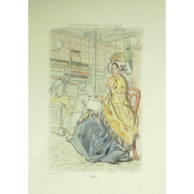 Mode Féminine époque 1847 (H.Boutet)