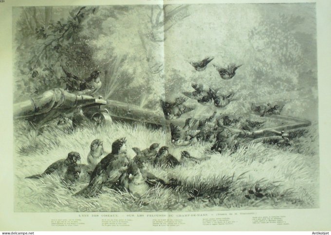 Le Monde illustré 1878 n°1117 Macon (71) Lamartine Nouvelle Calédonie Kanaques Titema Lifou Houassio