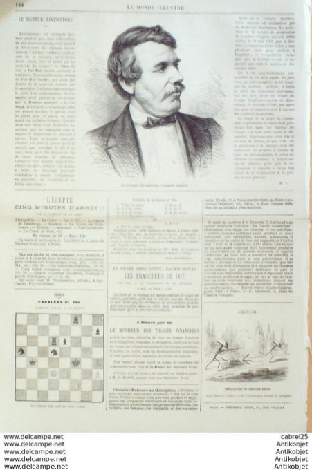 Le Monde illustré 1870 n°672 Espagne Murcie Carlistes Italie Turin