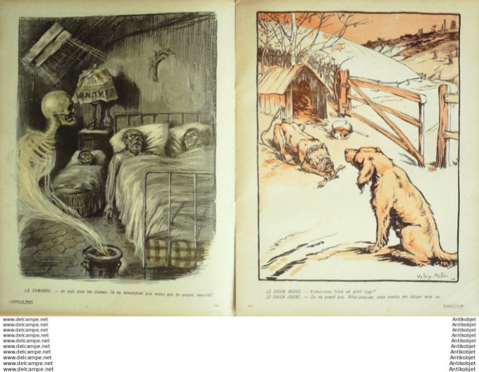 L'Assiette au beurre 1906 # 271 Rouges et jaunes Muller