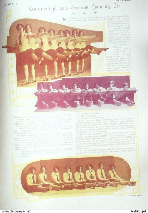 Fantasio 186 1914 Kirchner Willette Musidora Gerbault