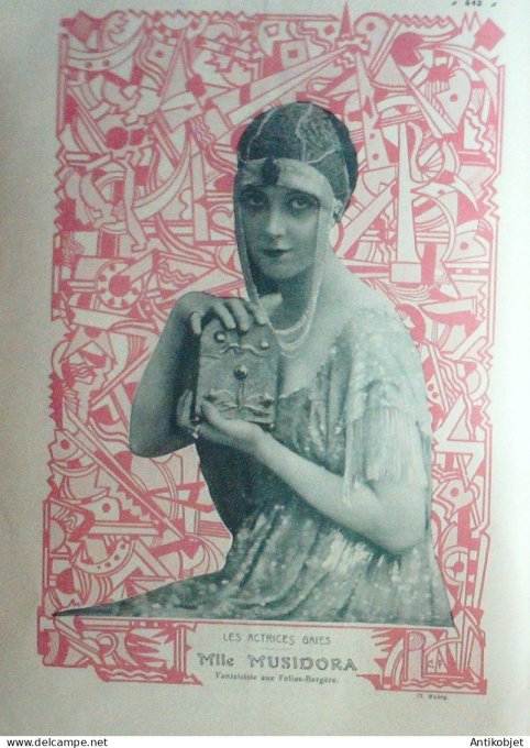 Fantasio 186 1914 Kirchner Willette Musidora Gerbault