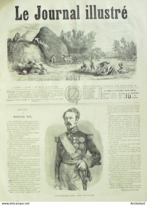 Le journal illustré 1866 n°289 Pays-Bas barrage de l'Escaut colonne de la Concorde