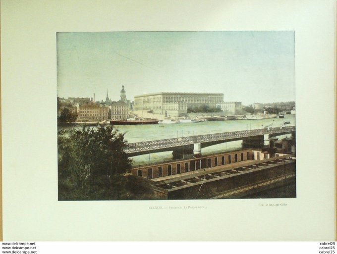 Suède STOCKOLM PALAIS ROYAL